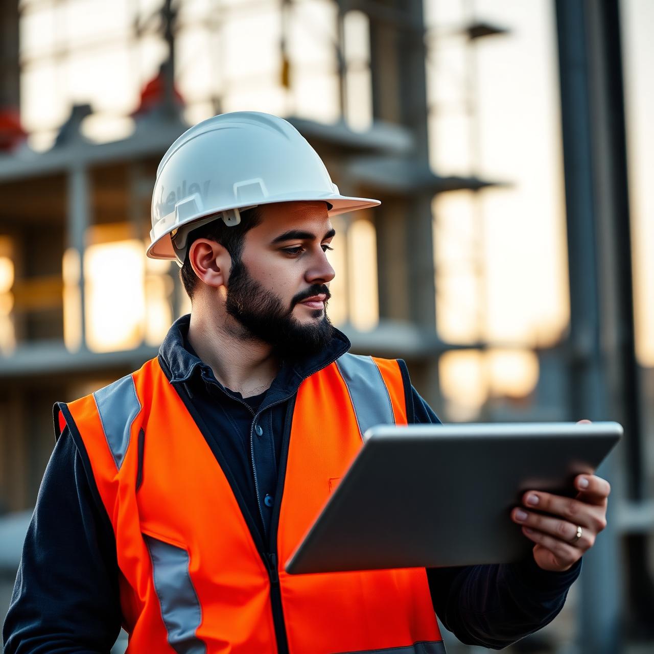 Busco engineer on site